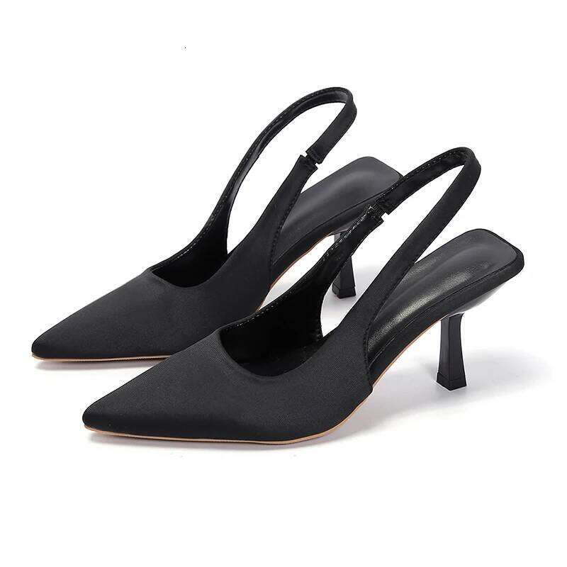 New Autumn Shoes Fashion Pumps Pointed Toe High Heels Shallow Women's Sandals