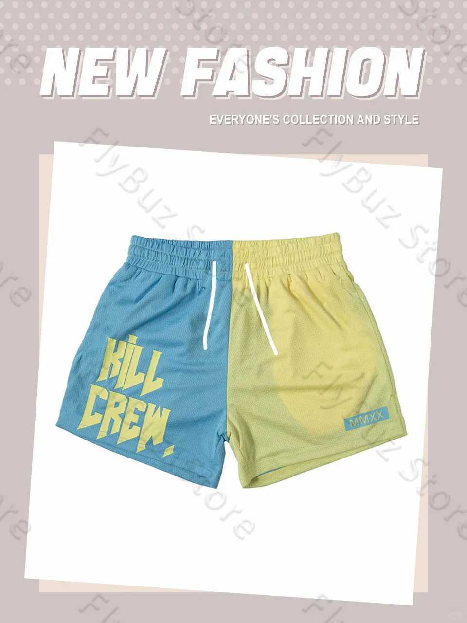 New Bodybuilding Shorts Men Summer Running Sport Gym Fitness Breathable Mesh Bermuda Boxing Training Male Quick Dry Beach Pants X250528