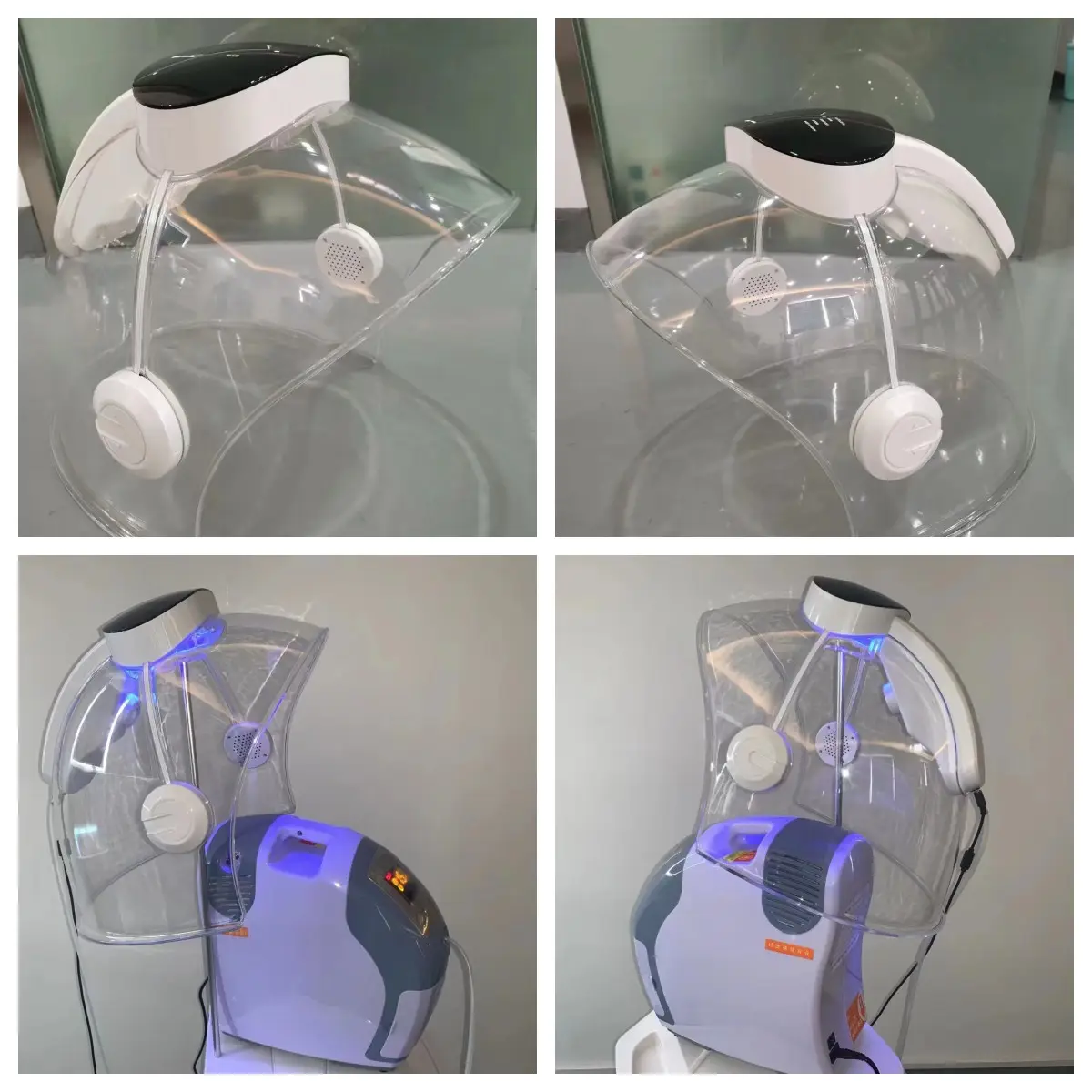 O2toDerm Skin Rejuvenation Hyperbaric Oxygen Facial Care Mask Skin Care Oxygen Jet with Oxygen Sprayer O2 to Derm with Oxygen Dome Facial Therapy Mach