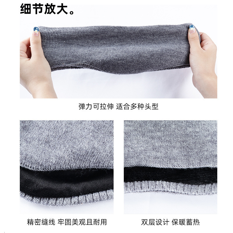 Winter New Outdoor Sports Windproof Ear Cover Forehead Protector Sports Headband Fleece Lined Thickened Cycling Cold-Proof Warm Ear Muffs 250427