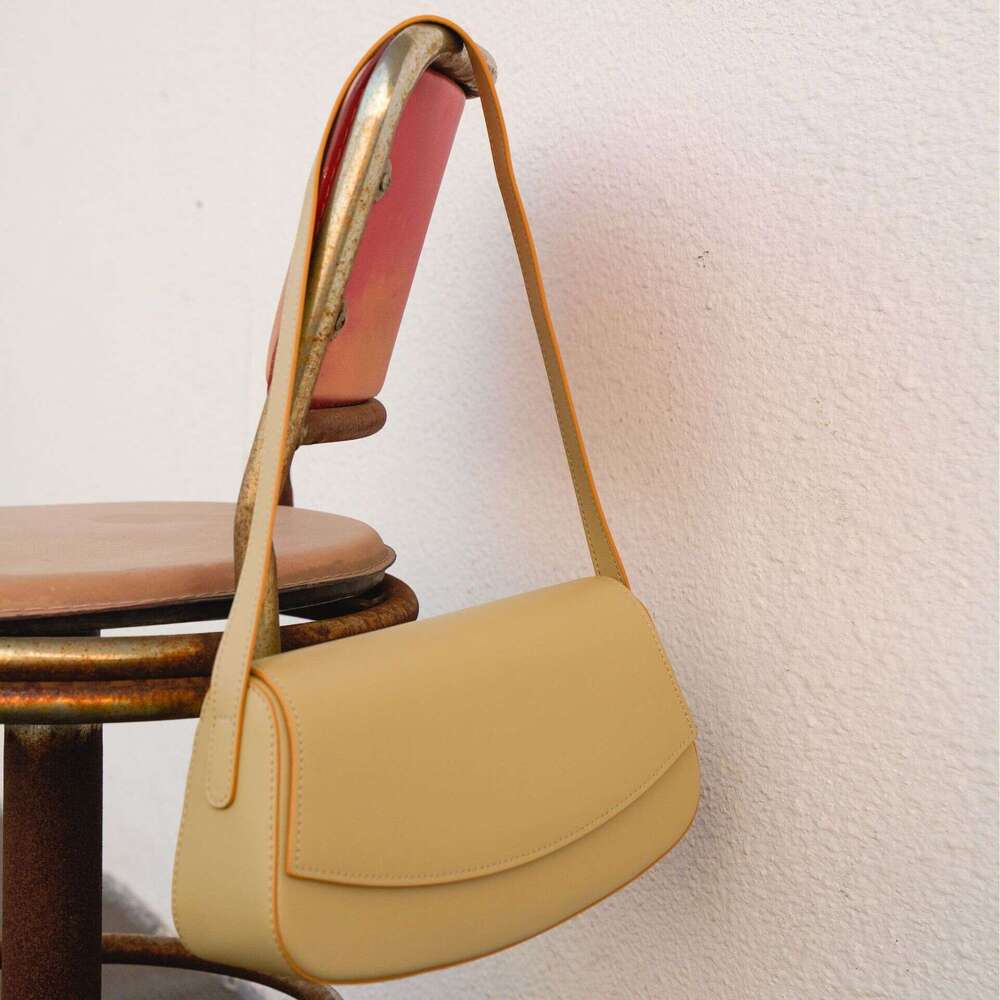 for Women 2023 New Simple Fashion Genuine Leather Underarm Niche High-end Handbag Elegant Light Luxury Shoulder Bag