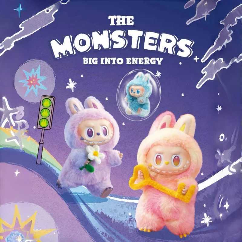 New Labubu V3 Monster beat aron Enamel Blind Box PVC Statues Desktop Decorations Kawaii Dolls Childrens Birthday Gifts X250528