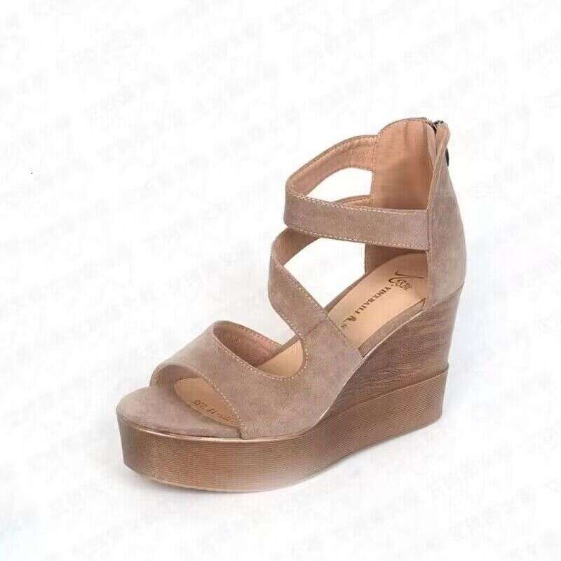 Platform Heels Wedge Fashion Sandals New Spring Summer Thick Versatile Roman Shoes Waterproof Platform High Heels For Women Block High Heels Wedge sho