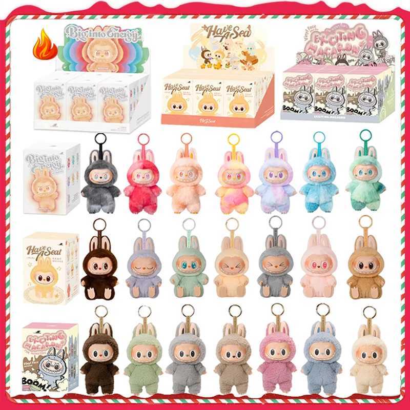 For Labubu beat aron Enamel The Monsters Face Blind Box Pvc Figurine Tabletop Ornament Kawaii Doll Birthday Gift X250528