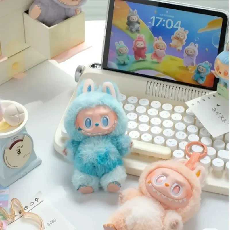 New Labubu V3 Monster beat aron Enamel Blind Box PVC Statues Desktop Decorations Kawaii Dolls Childrens Birthday Gifts X250528
