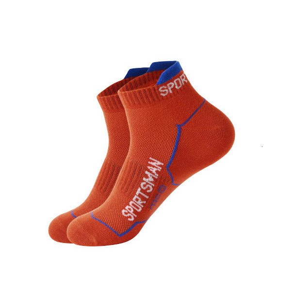 Men's Short Summer Thin Solid Color Letter Running Mesh Breathable Deodorant Non-Slip Cotton Low Cut Shallow Mouth Socks