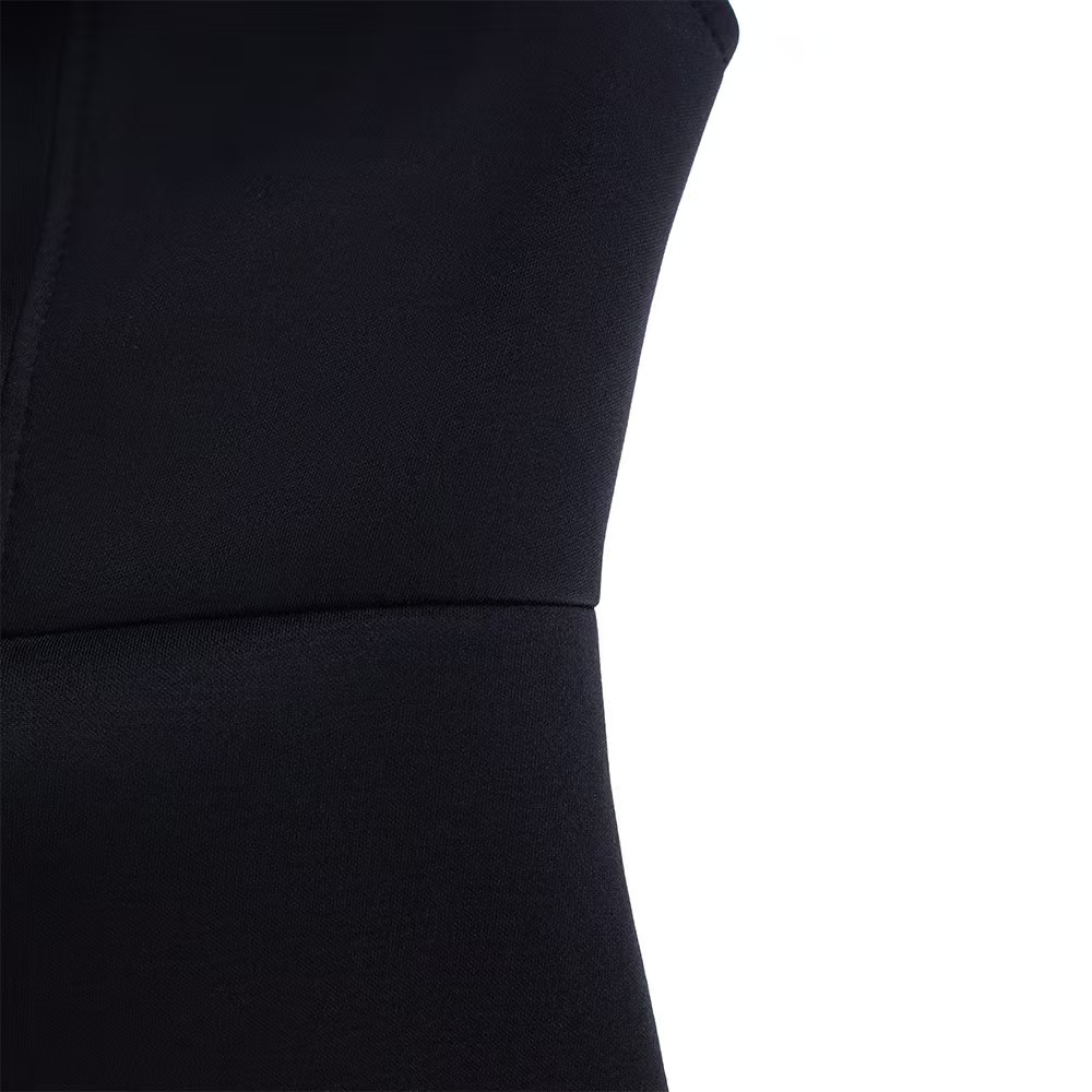 Plus size evening dresses 2025 new solid color long dresses fishtail dresses with ruffle trim slim fit skirts Designer Luxury Dresses