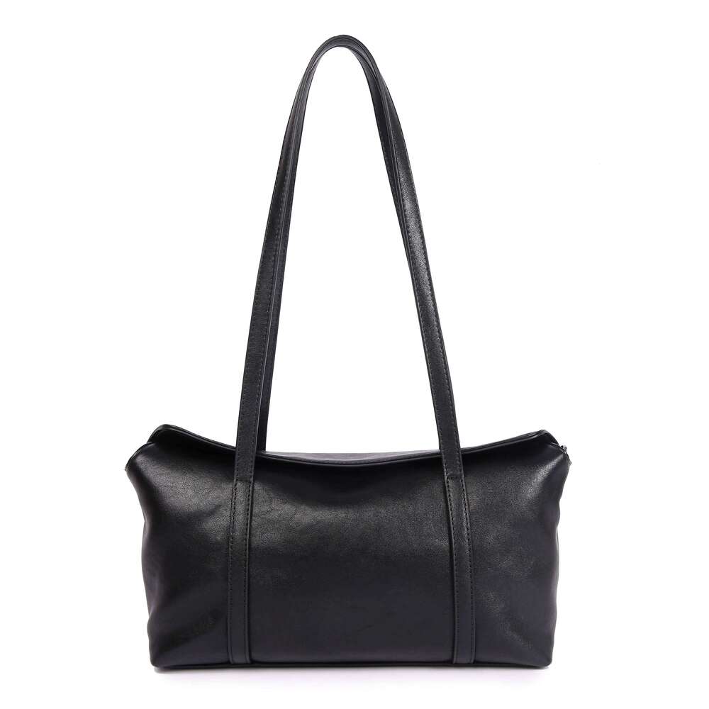 Genuine Leather Fashion Women's Shoulder Designer High Quality Casual Horizontal Large Capacity Ladies Pillow Bag