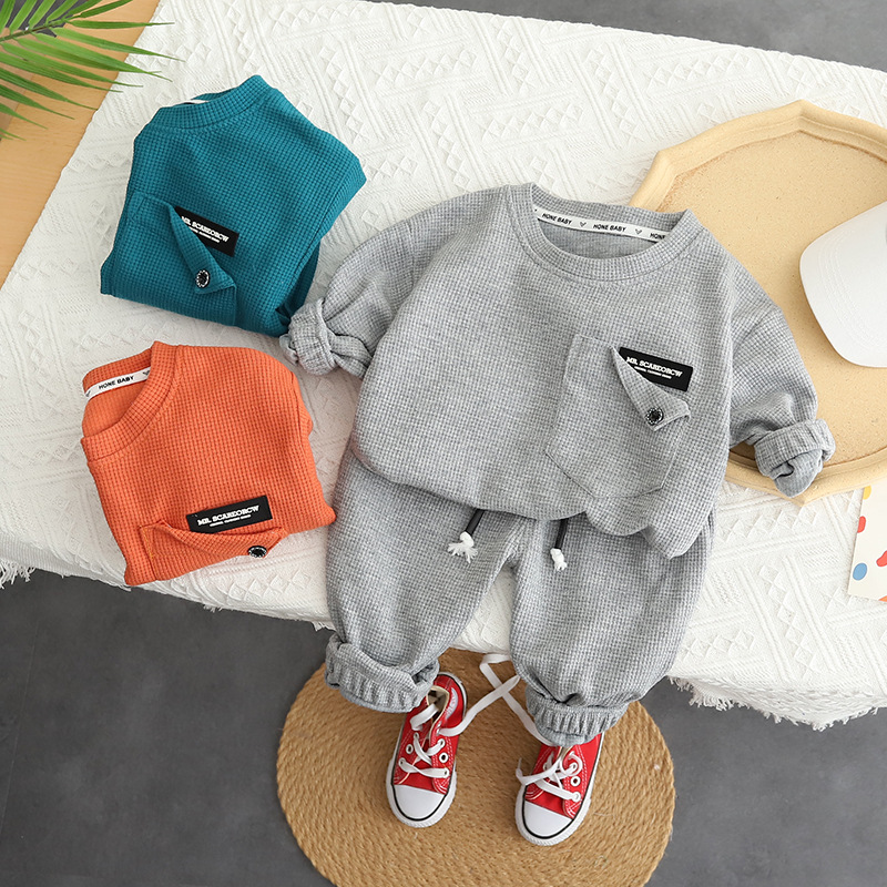2pc Toddler Baby Boys Clothes T Shirt Pants Kids Sportswear Clothes Children clothing autumn kids designer clothes boys 1-4Years