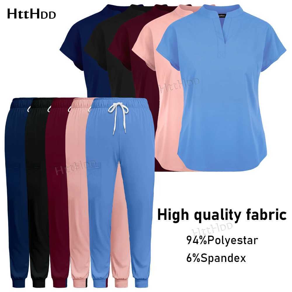 Medical Uniforms Women Nursing Accessories Dental Scrub Surgical Gown Healthcare Hospitals Clinical Scrub Doctor Nurse Work Wear X250528