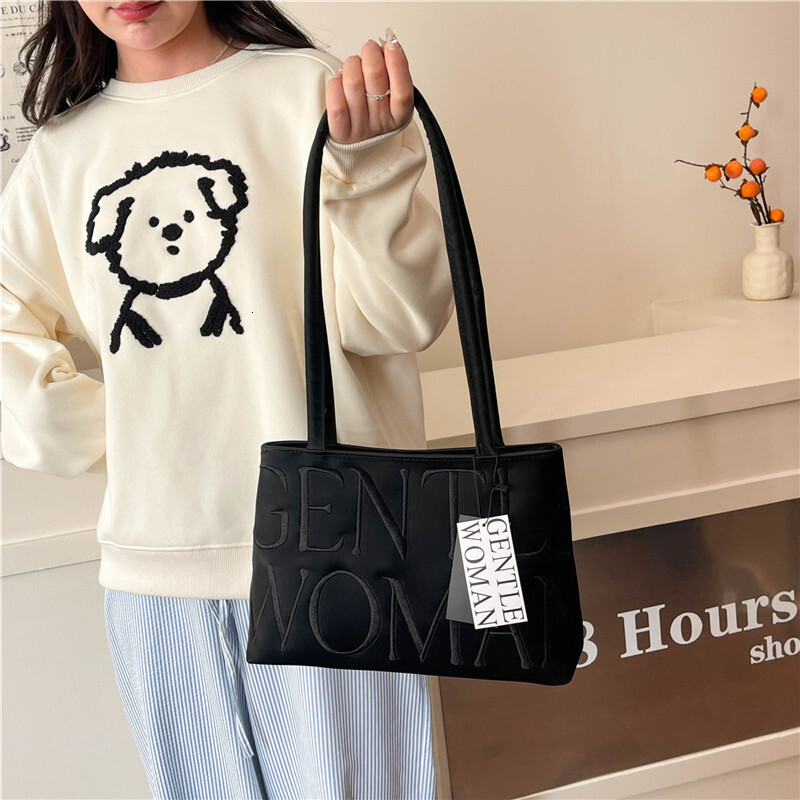 Fashion Thai Ladies Ballet Bag New Embroidered Letter Colorful Underarm Shoulder Bag fashion fashion Designer Women s Shoulder Bag Crossbody Bag