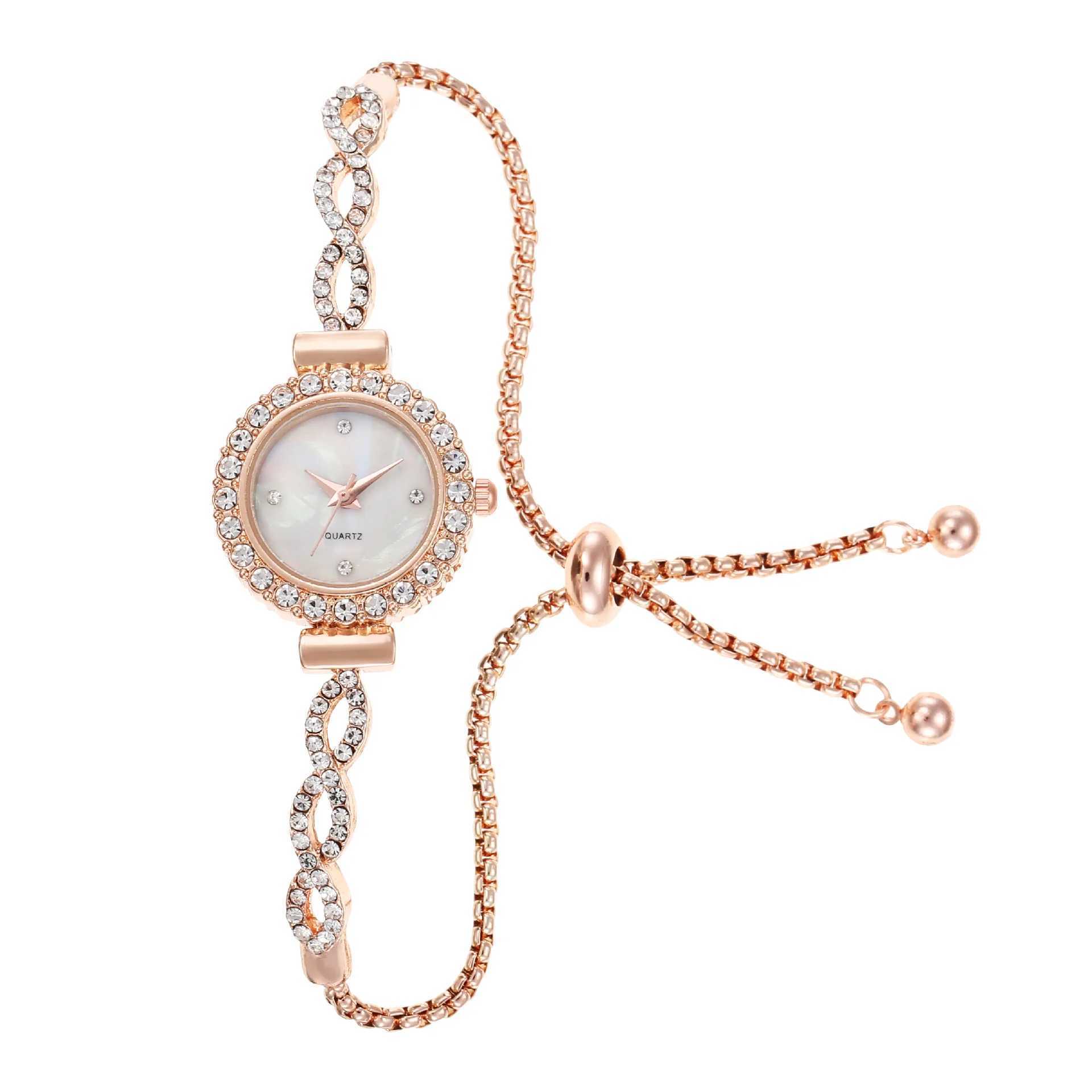 Luxury Womens Watches Simple Quartz Wristwatches Small Dial Watches Bracelet Ladies Watch Gift Clock Relogio Feminino XJ250527