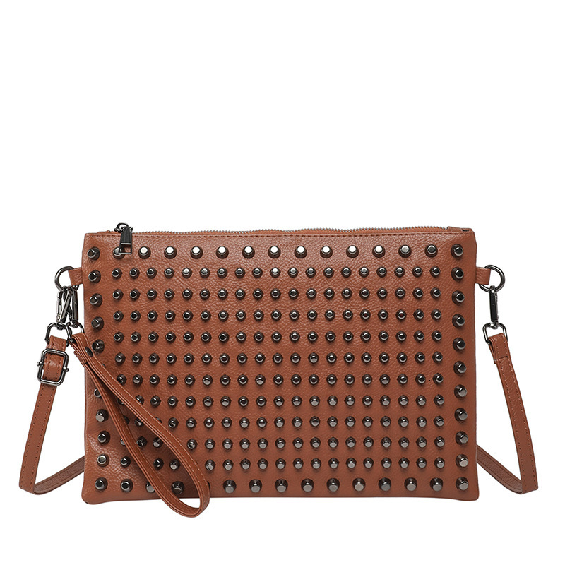 Luxury Brand Designer Bag Bags For Women 2025 New Style Diamond Studded And Nailed Popular Women's Shoulder Versatile Casual Crossbody Bag