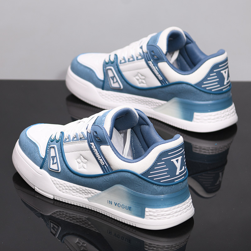 New Men Fashion Low Top Casual Sneakers Height Increasing Breathable board shoe All Season Wear