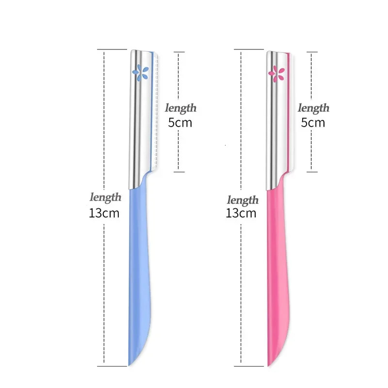 5pcs Eyebrow Epilator Sets for Women Makeup Beauty Eyebrows Hair Removal Styling Tool Steel Blade Sourcil Razor Trimmer 250516