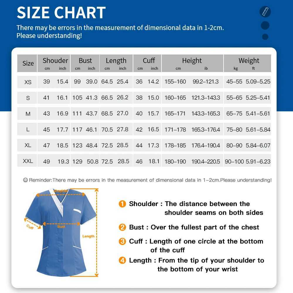 New Medical Surgical Clothes Doctor Uniforms Beauty Sn Pharmacy Workwear Hospital Scrubs Top Dentistry Overalls Nurse Uniform X2505281