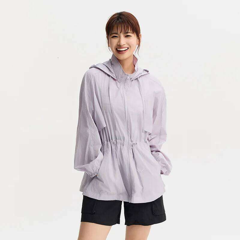 Semir Outerwear Women Mid-long Style Cool Feeling Sun Protection, Waterproof and Windproof New Summer Jacket