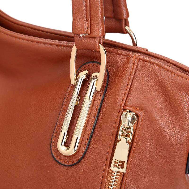 Designer Famous Brand Pu Leather Women's Shoulder Crossbody Bag Vintage Women Messenger Handbags Bolsas