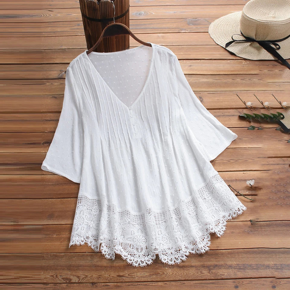3XL 4XL Large Size Blouse Tops 2024 Summer Solid Short Sleeve Oversized TShirts Tees Plus Korean Female Clothing 250519