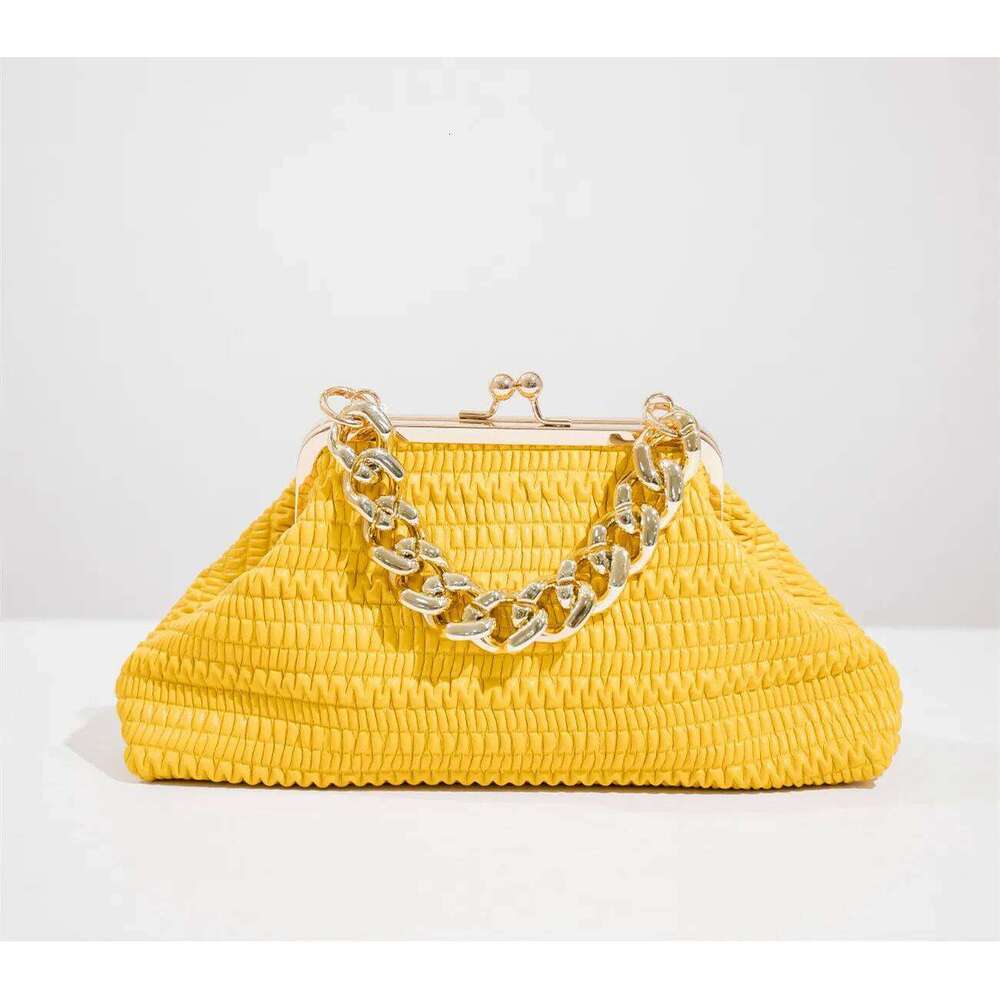 lady bag handbag for leather coin bags purse orange women golden chain armbag on sale