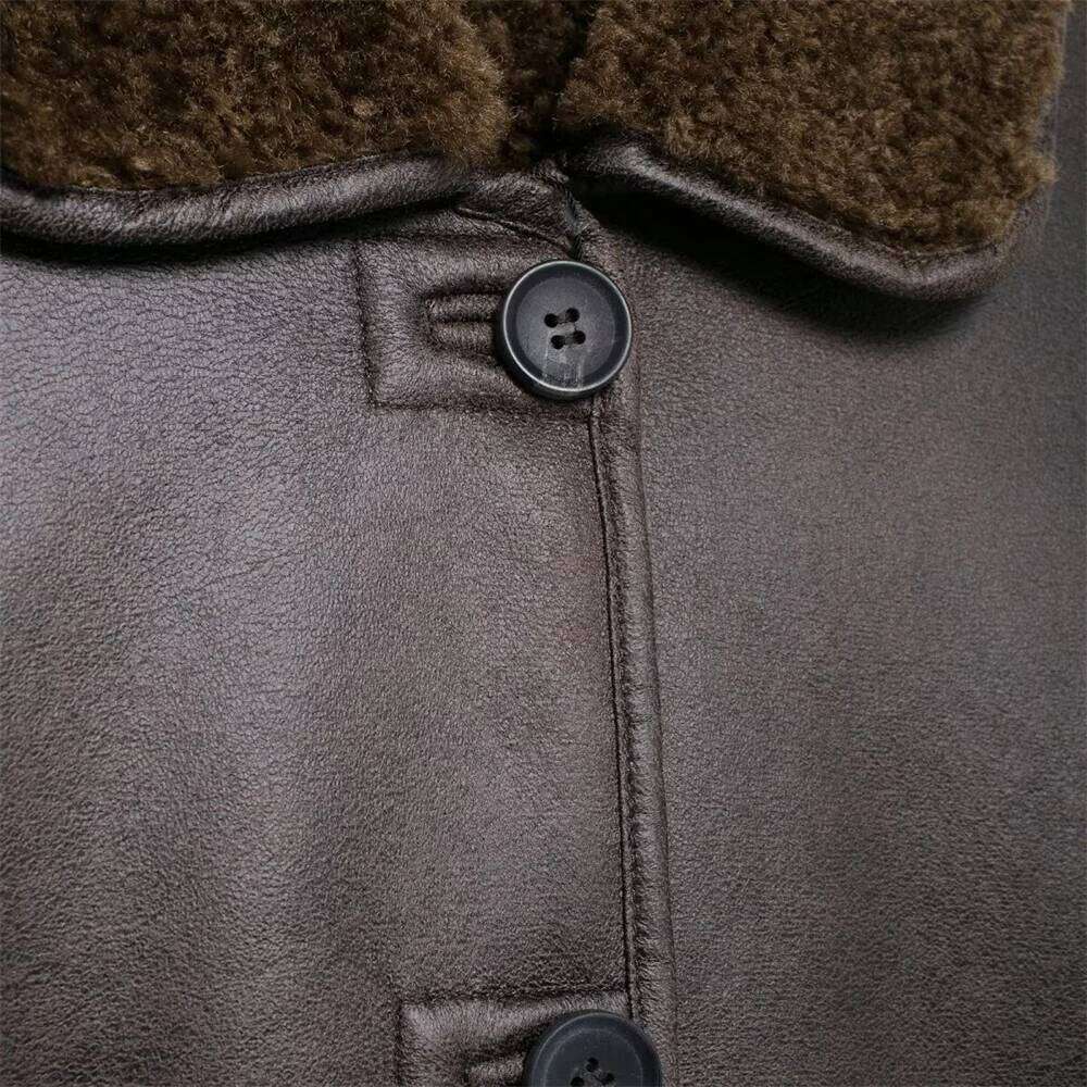 New autumn winter fashion casual women's clothing loose and versatile lapel, double-sided jacket