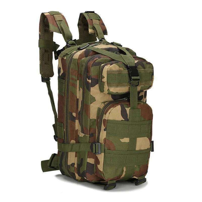 Men Camouflage Backpack Waterproof Oxford Nylon 30L Large Male Solid Back Bag Outdoor Hiking Climbing Rucksack Travel Backpacks