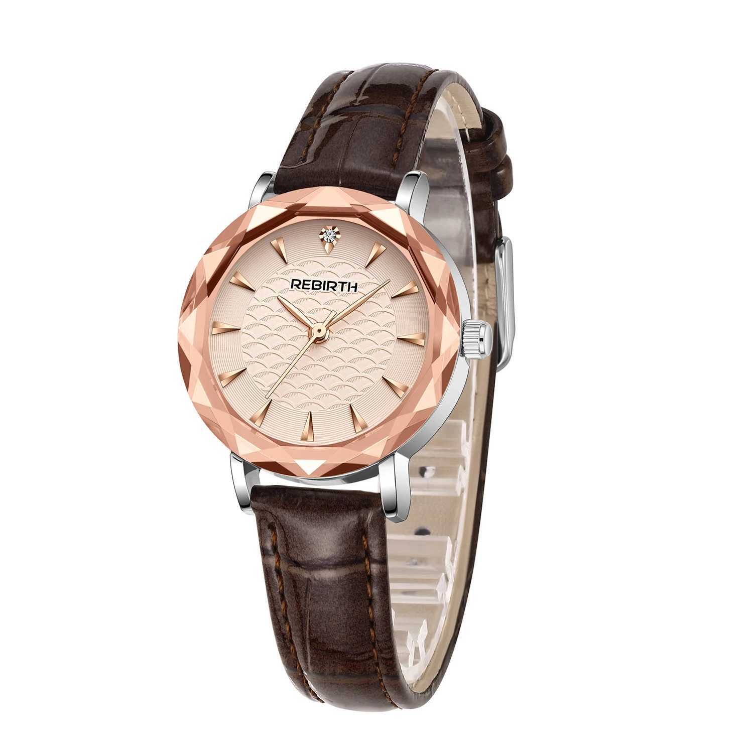 Ladies Fashion Simple Business Versatile Quartz Watch Round Surface XJ250527