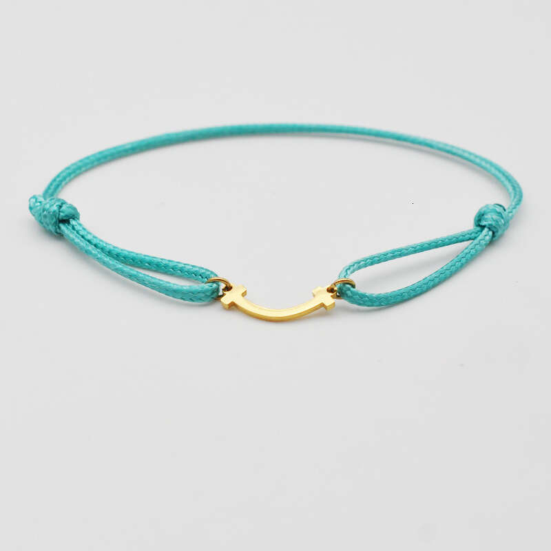 Champion Salsa Style Handwoven Couple Smiley Face Bracelet Fashion Adjustable Rope Jewelry