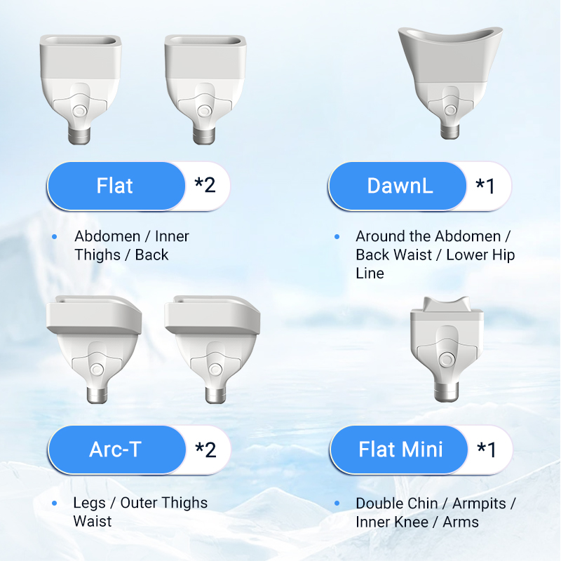 360 Cryo Body Slimming System fat freezing Weight Loss Cryolipolysis Machine Cellulite Reduction Double Chin Removal