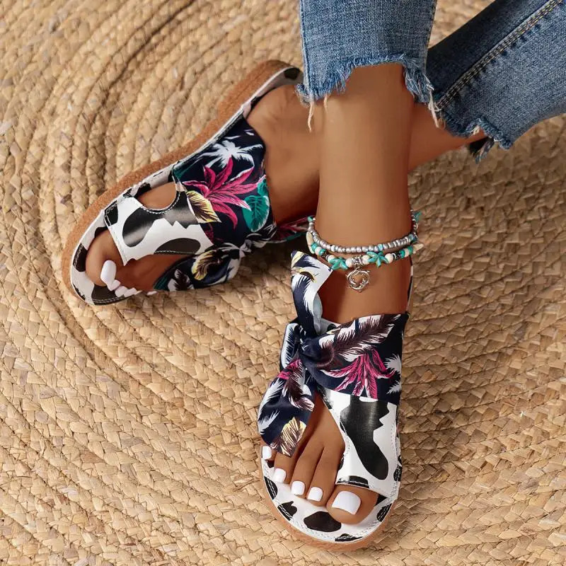 Women Sandals Orthopedic Wedge Heels Sandals Summer Fashion Buckle Shoes For Women Beach Flip Flops Zapatos De Mujer 43 250523