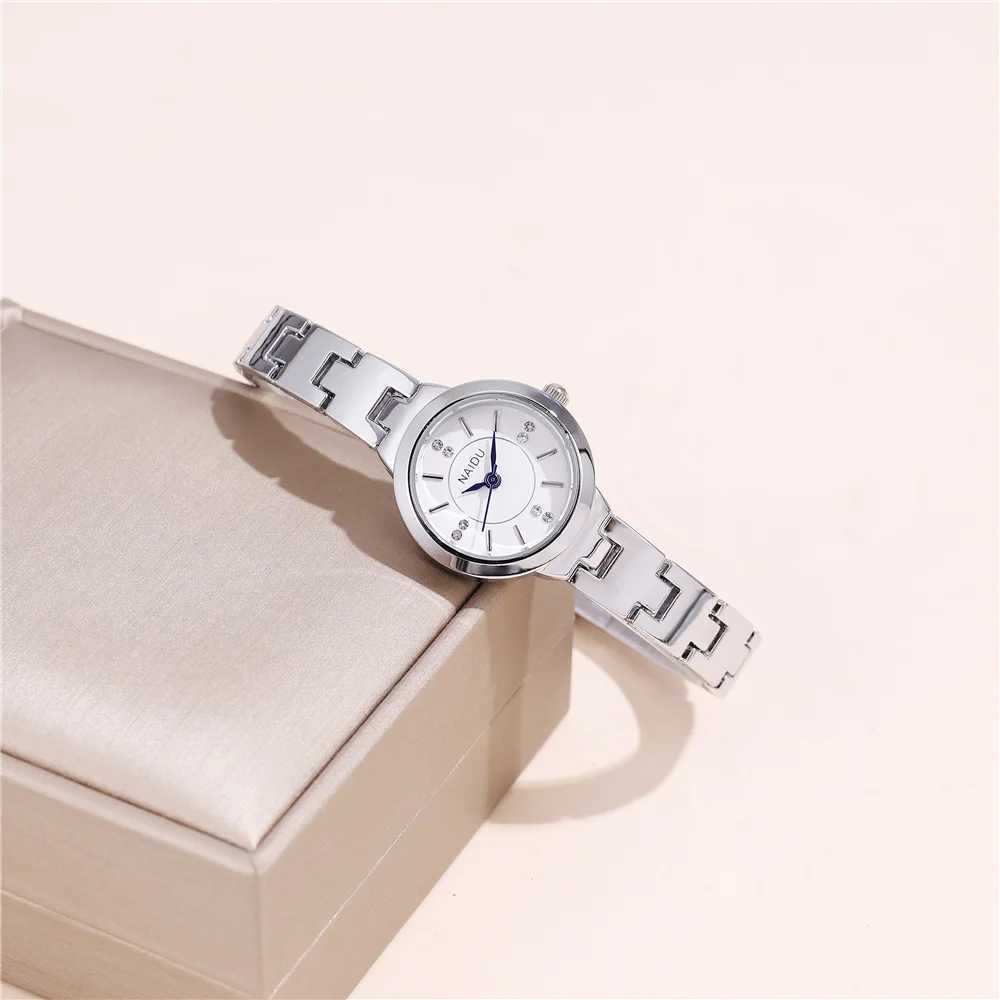 fashion small dial rhinestone quartz women lady bracelet watchXJ250527