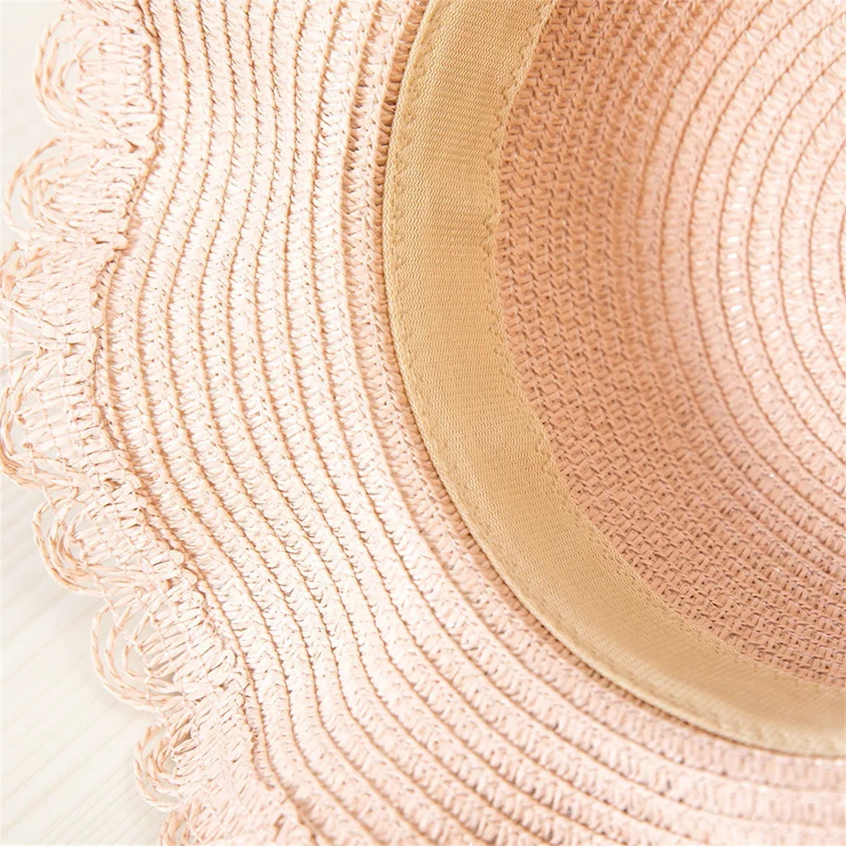 Girl Straw Hat Cherry Fisherman Hat And Bag Set 1 set Hat and bag Childrens Sun Protection Princess Beach Sun Hat Baby 250527