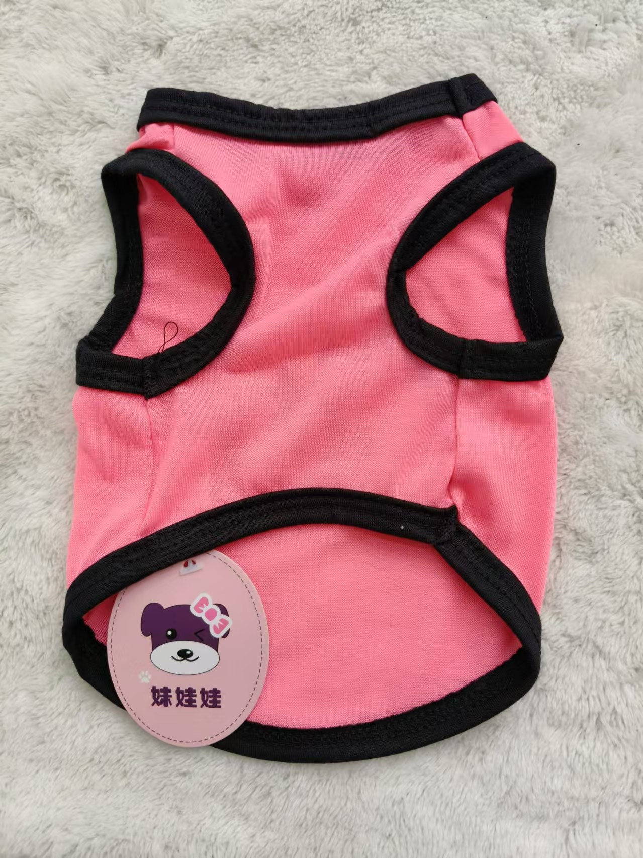 Pet clothing, cute letter printed vest