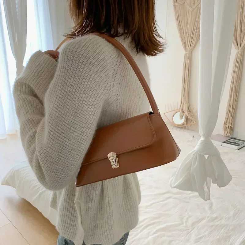 Luxury Brand Crossbody Bags for Women Fashion Design Underarm 2025 Woman Shoulder Bag Female Handbag and Purses Solid Color Y250528