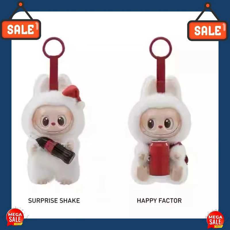 Labubu third generation Coke series blind box mystery box vinyl plush action figure backpack keychain decoration surprise gift X250528