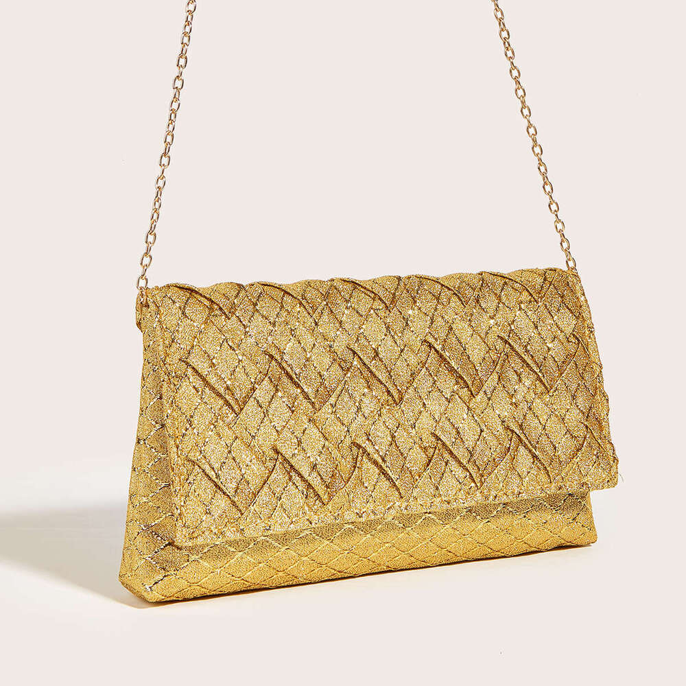 Fashion Woven Evening Niche Gretel Women's High-end Clutch Banquet Bag