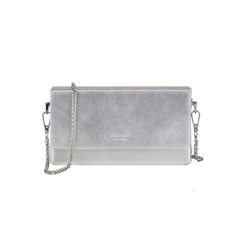 Women's crossbody bag shoulder bag 2025 New Korean Style Simple Trendy Solid Color Box Fashion Versatile Textured Chain