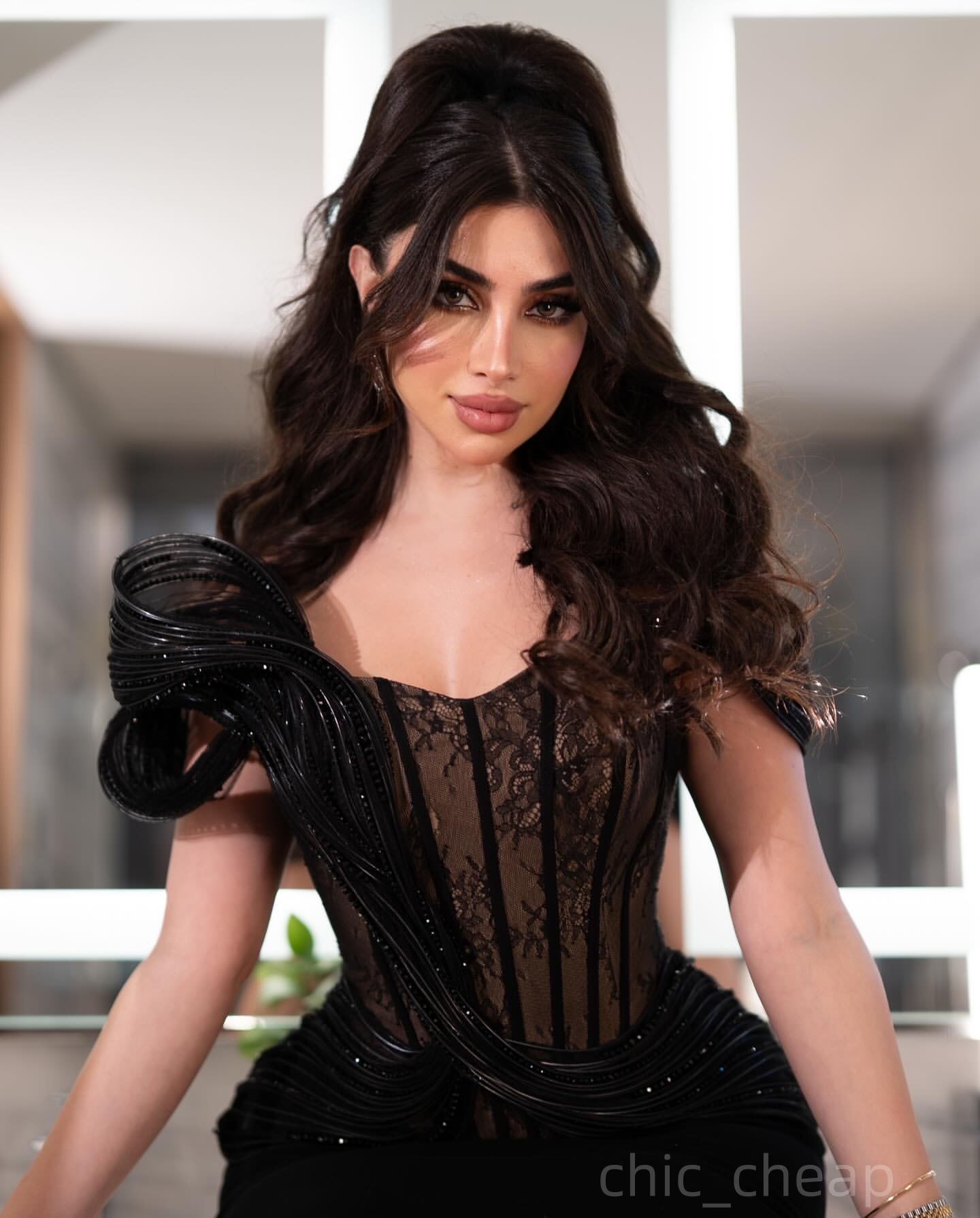 Mermaid Black Prom Dresses 2025 Beaded Satin Stylish Evening Formal Party Second Birthday Engagement Gowns Plus Size Dress For Special Occasions
