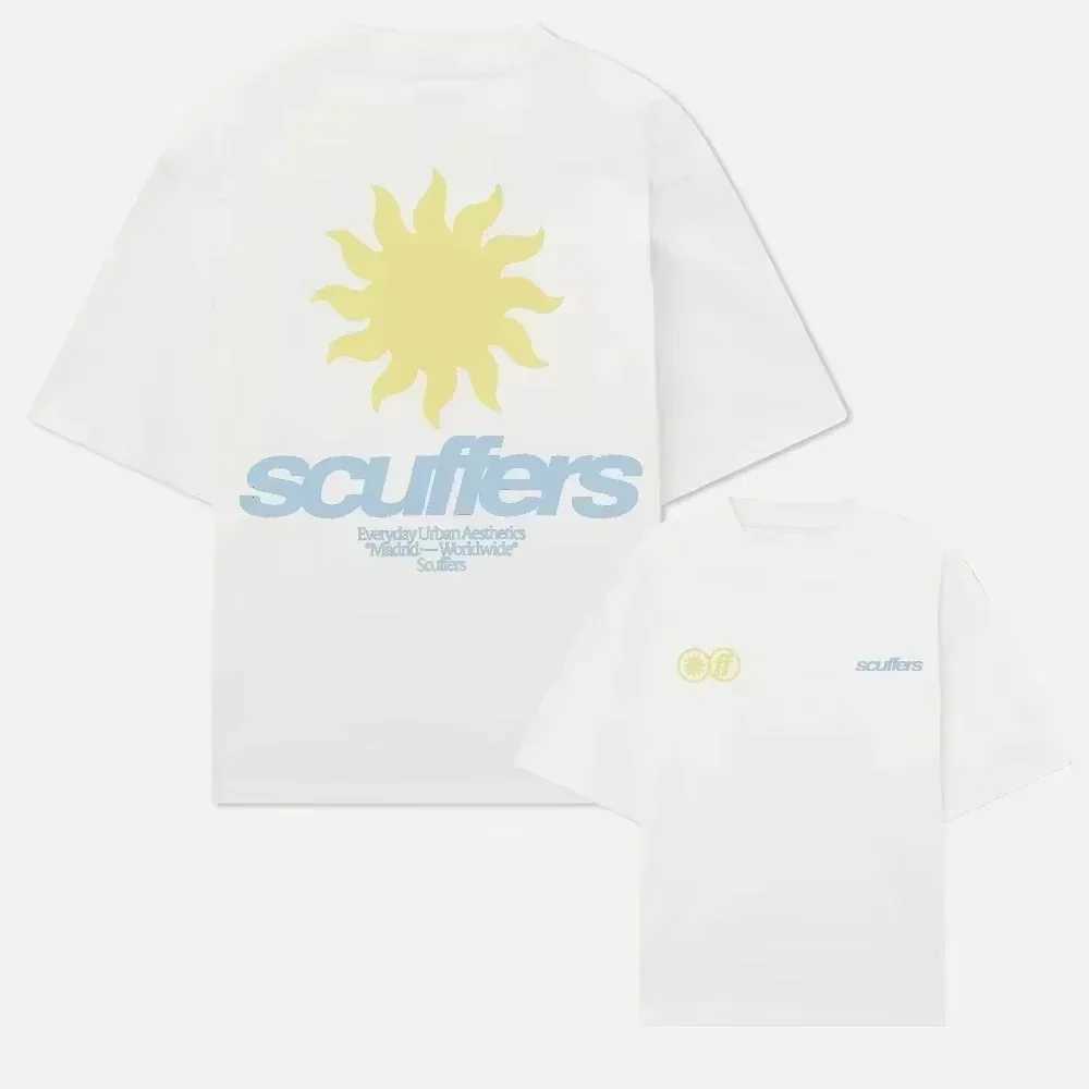 2025 South America New Trendy Printed Scuffers Men Tshirt Women Surf Vacation T-shirt Luxury Brands Strt Short Slves Top T X2505281