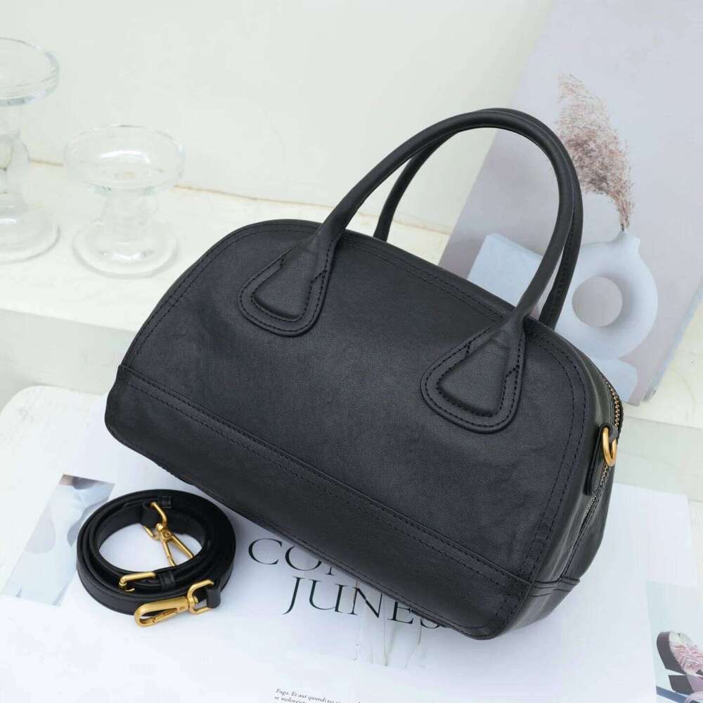 Retro Fashion Genuine Leather Ladies Shoulder Crossbody Bags Designer Large Capacity High Quality Handbag Cowhide