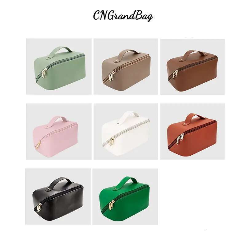 Custom Letters Large Capacity Pillow Shaped Makeup Women's Portable Waterproof Wash Storage Travel Cosmetic Bag