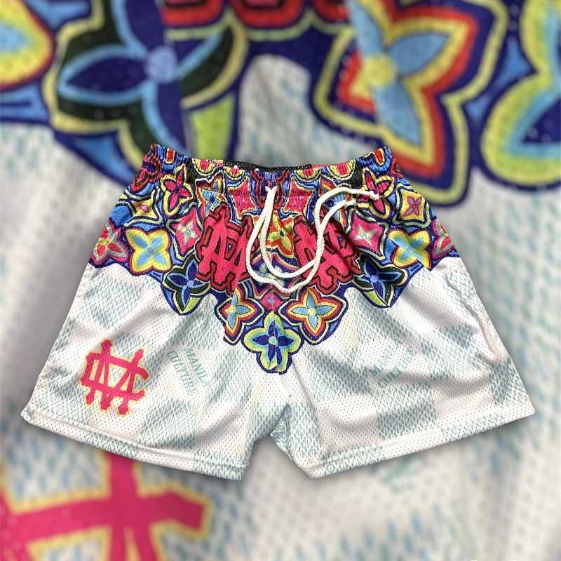 American Fashion Luxury Trend Brand New Mens Fast-drying Basketball Shorts Manila Culture Streetwear Comfortable Sports Shorts X2505281