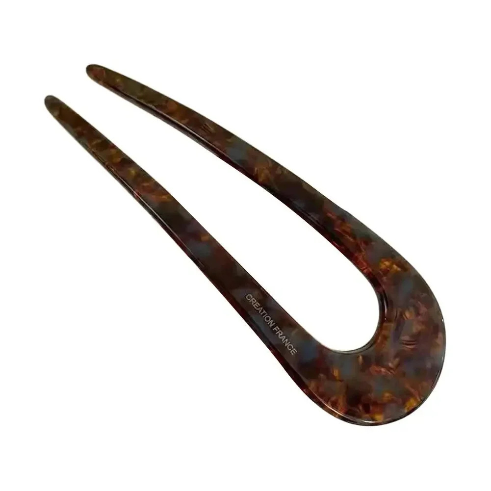Ushaped Hairpin Female Meatball Head Pan Hair Simple Chinese Modern Style Temperament 250519