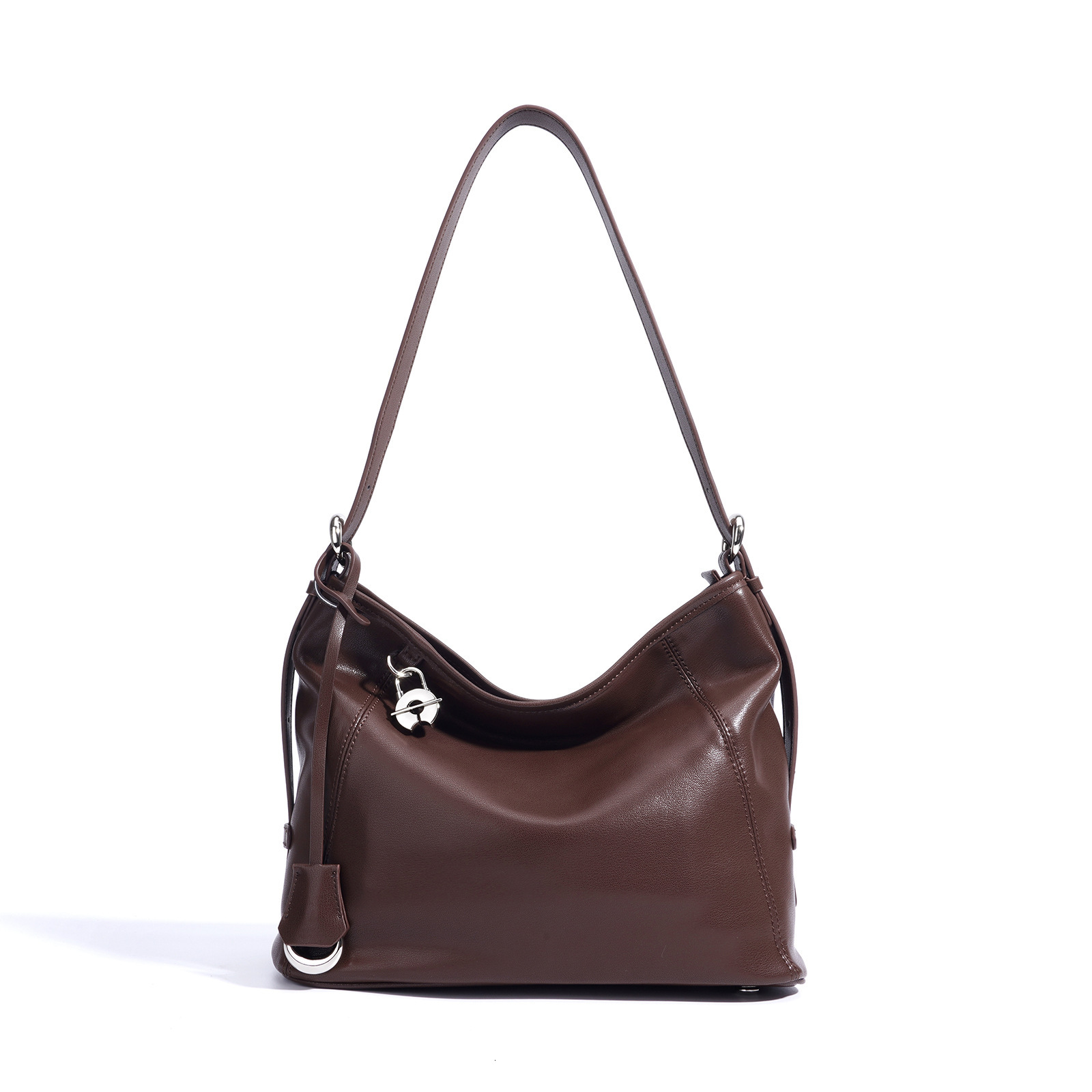 2025 new large capacity shoulder fashionable designer elegant armpit lightweight luxury casual commuting crossbody bag