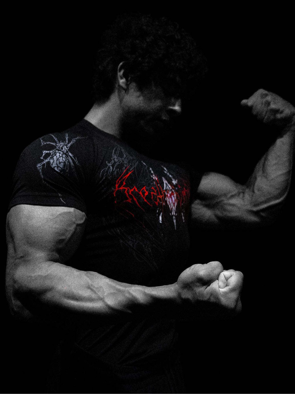 Men's T Shirts Breathedivinity Muscle Fit Tee America Summer Trendy Printed Men Quick Dry Breathable Gothic Streetwear T-shirt Luxury Brands Stre