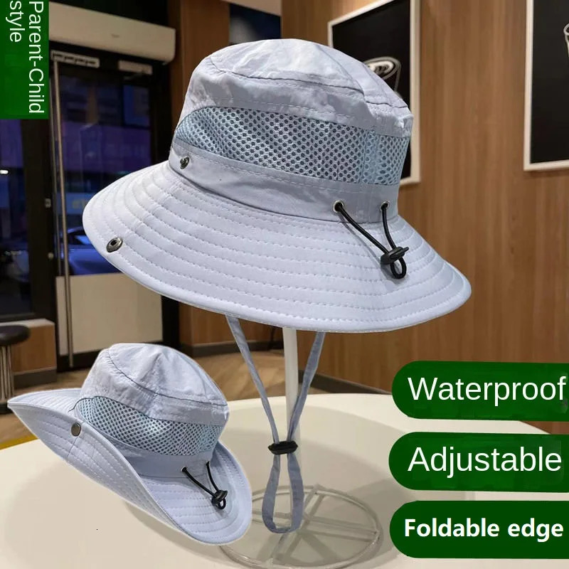 Summer Baby Sun Hat for Boys and Girls Outdoor Neck Ear Cover Anti UV Travel Hats Autumn Kids Beach Caps Bucket Cap 2-8 Years 250528