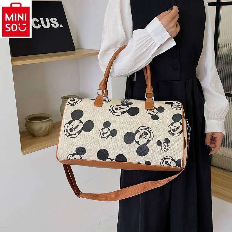 Large Capacity Lightweight Lage Handbag Women's High Quality Canvas Multi Functional Fiess Storage Bag