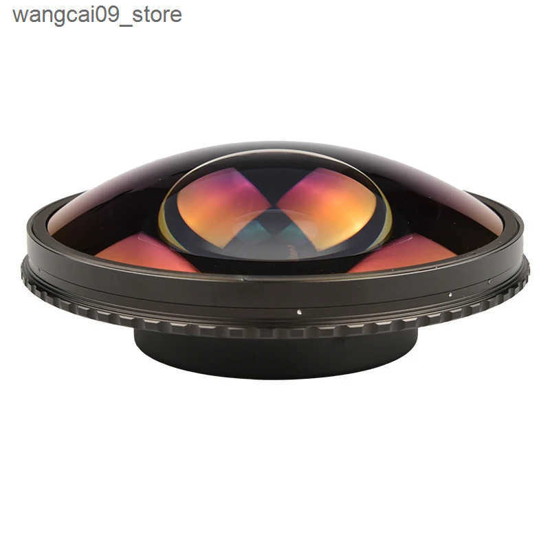 VLOGMAGIC 52MM / 58MM / 62MM / 67MM / 72MM 0.3X Ultra Fisheye Wide Lens Adapter with Hood Only for Video Cameras Camcorders z250529