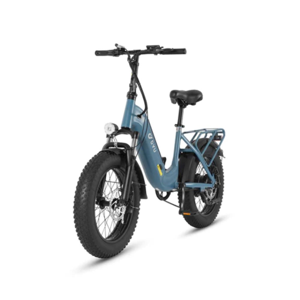 UK Stock 2025 20 inch DYU FF500 Folding E-Bike 250W 48V/14AH Electric bike for Adults 75KM Long range 4.0 Fat tyre ebike 25km/h Fatbike