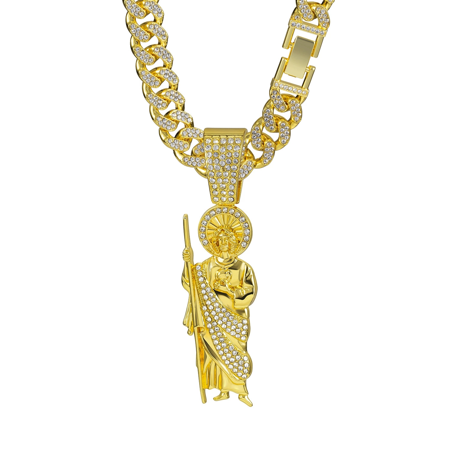 Exquisite Craftsmanship Cuban Link Necklace - Classic Design & Trendy Elements